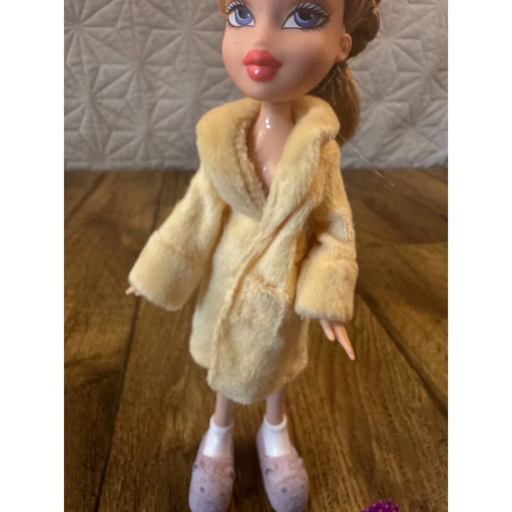Bratz Slumber Party Meygan Original 2001 Accessories Robe‎ Slippers Vintage Y2K